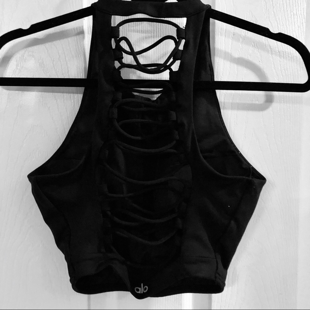 ALO Criss Cross Crop Top